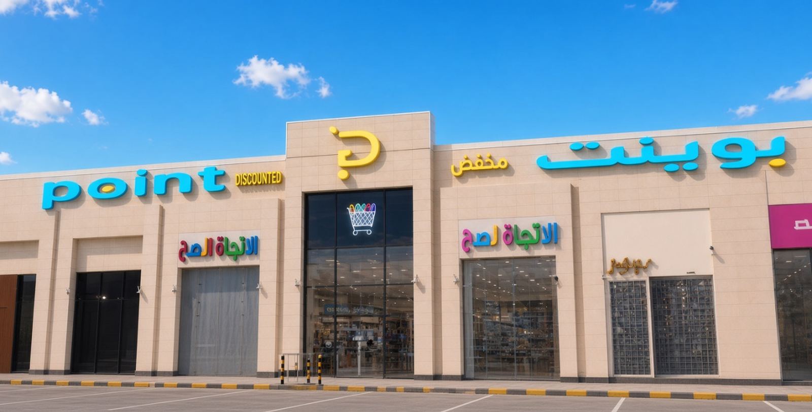 واجهة أحد فروع بوينت ماركت